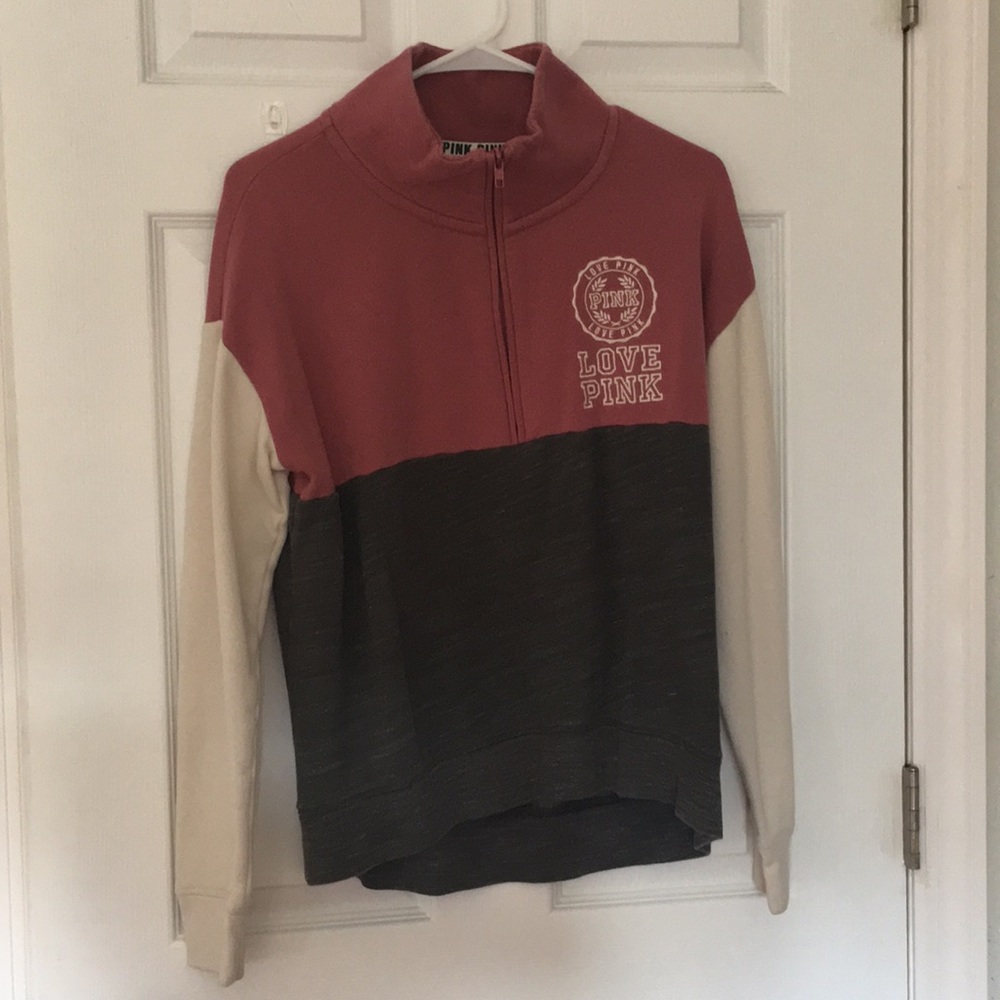 PINK quarter zip